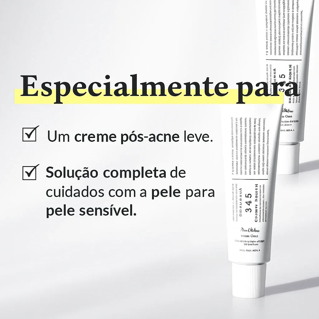 Dr. Althea 345 Relief Cream – Reparador Pós-Acne com Péptidos e Ceramidas