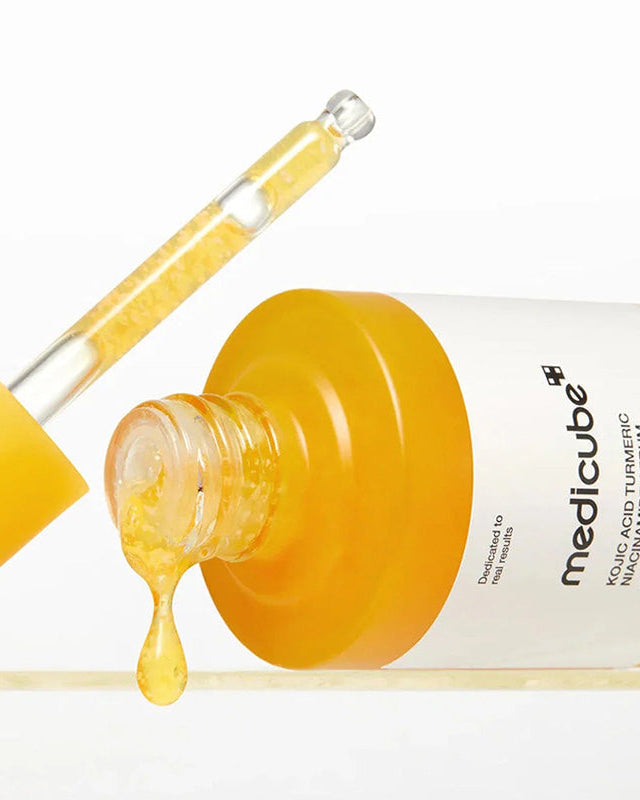 Medicube – Sérum de Ácido Kójico, Cúrcuma e Niacinamida - Manchas e hiperpigmentação