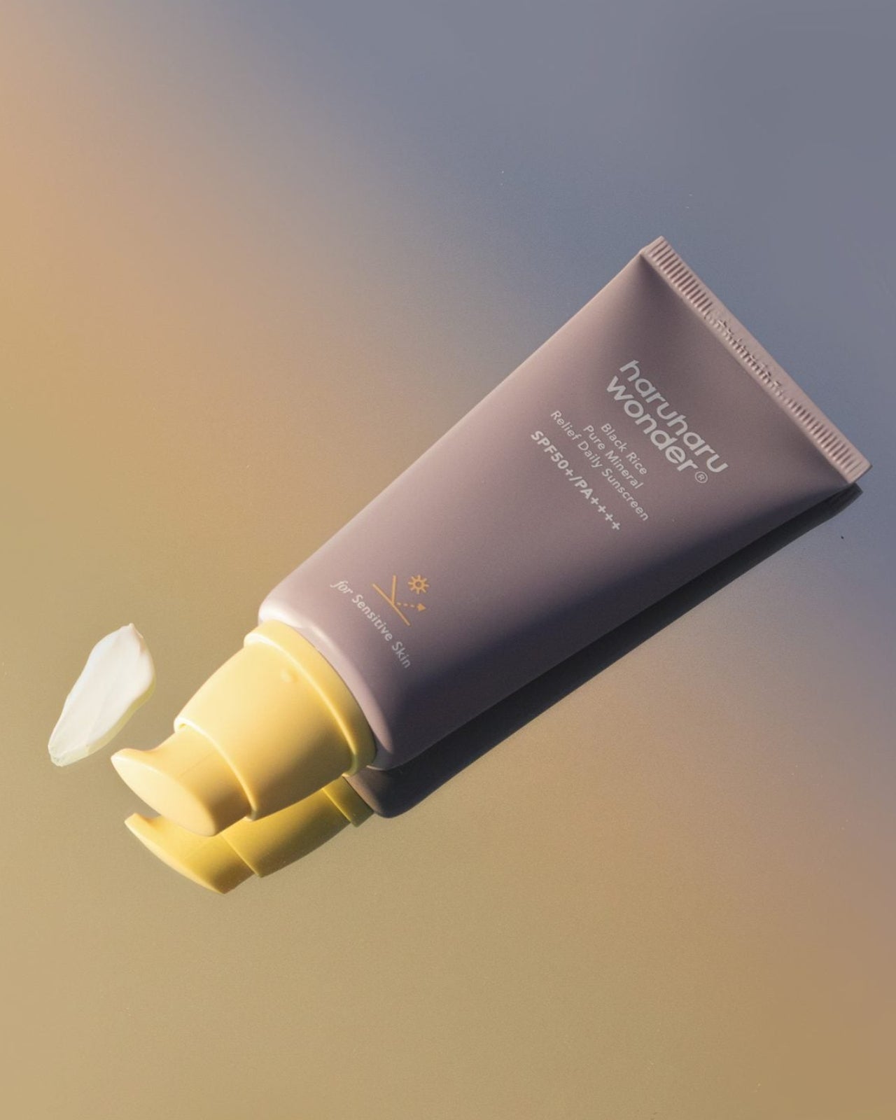 {{Haruharu Wonder Black Rice Pure Mineral Sunscreen – Protetor Solar Mineral FPS 50+}} cosmética coreana em Portugal KEVA Cosmetic.