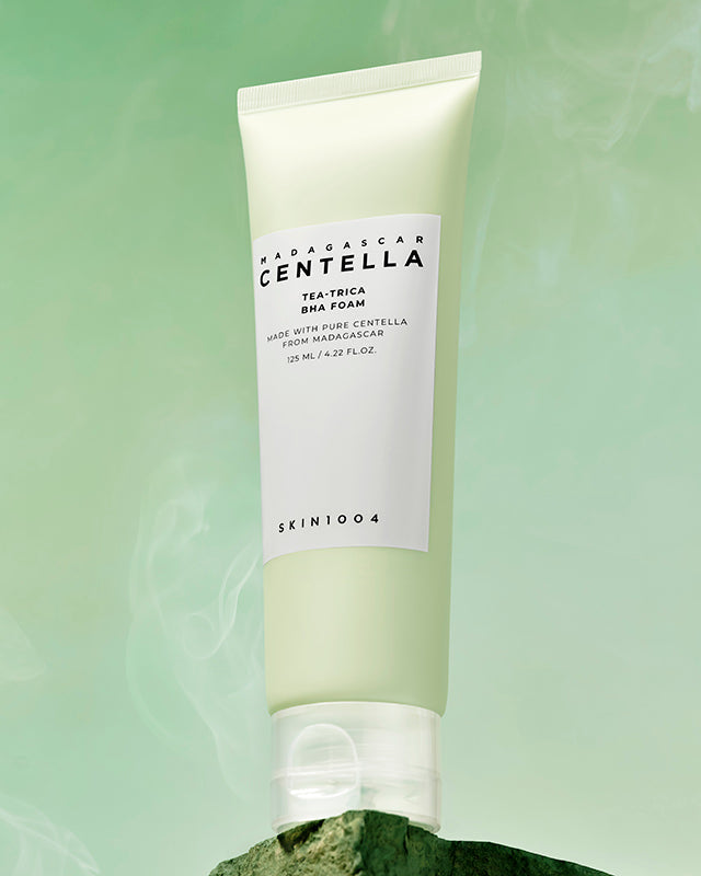 SKIN1004 Madagascar Centella Tea-Trica BHA Foam – Oleosidade e Acne