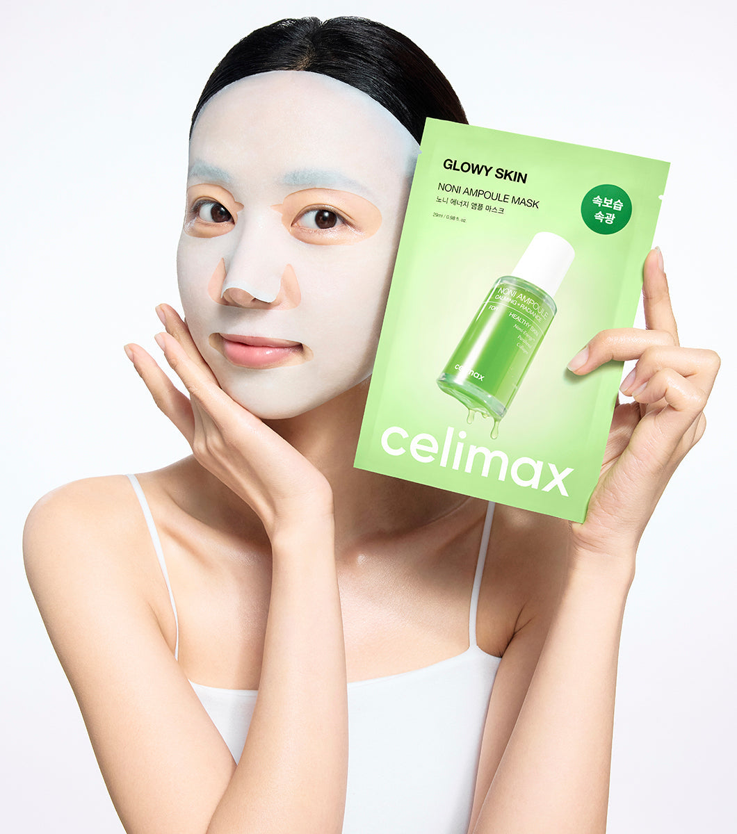 Celimax The Real Noni Energy Ampule Mask – Máscara Facial Calmante e Hidratante