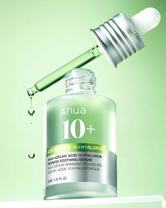 ANUA Azelaic Acid 10 Hyaluron Redness Soothing Serum – Anti-Vermelhidão e Manchas