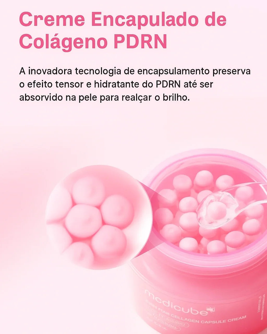 Medicube PDRN Pink Collagen – Firmeza e Regeneração