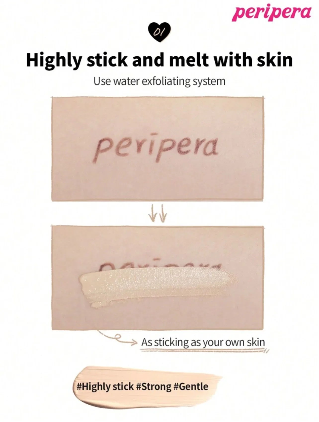 Corretor Peripera Double Longwear – Alta Cobertura com Acabamento Natural