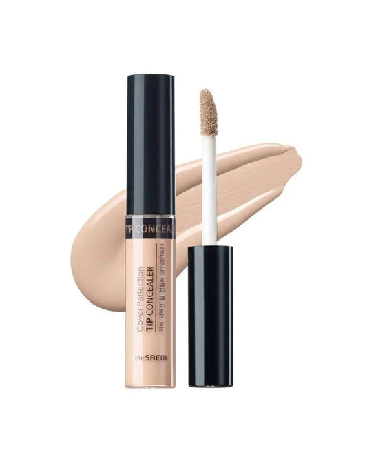 The Saem Cover Perfection Tip Concealer – corretor coreano de alta cobertura e acabamento natural