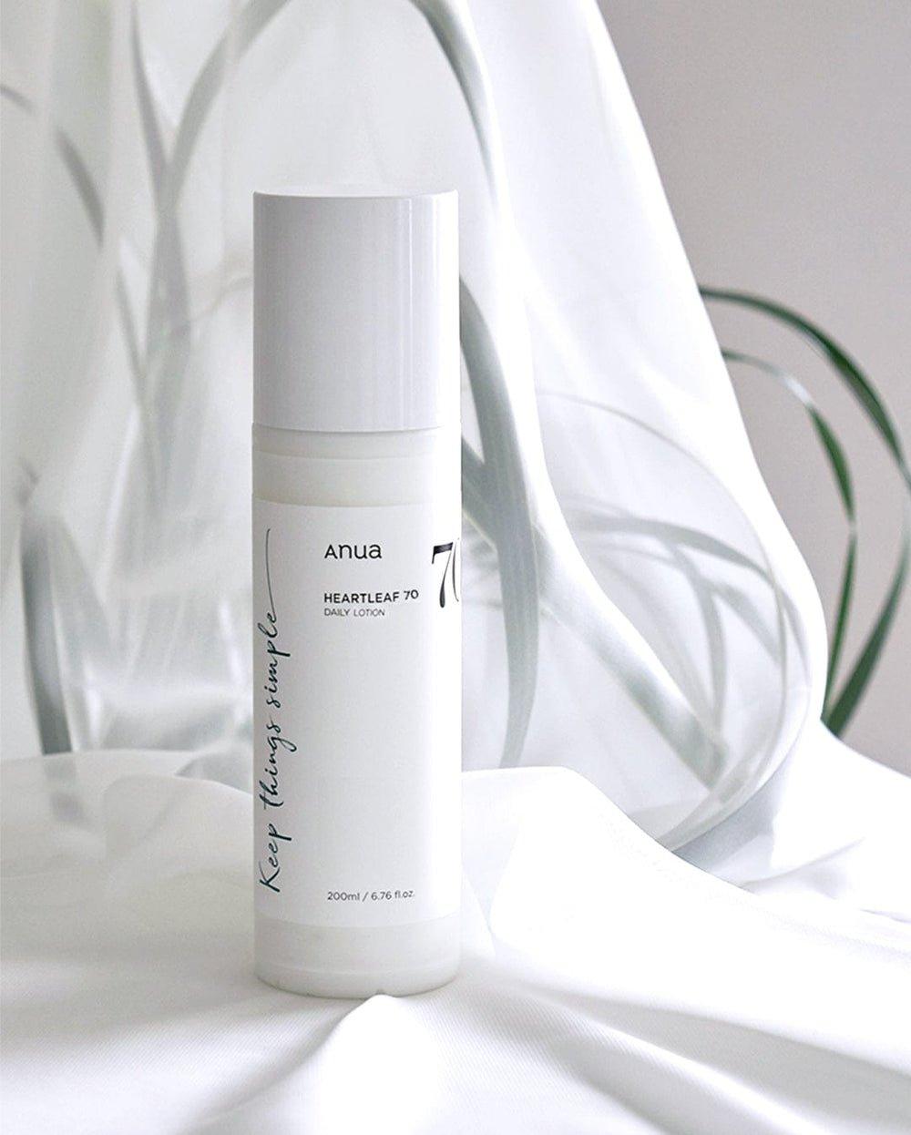 Anua Heartleaf 70 Daily Lotion – Loção Hidratante com Heartleaf para Hidratação Profunda - Keva Cosmetic