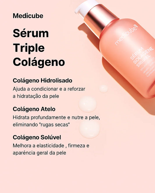 Medicube Sérum Triple Colagénio – Firmeza, Lifting e Elasticidade