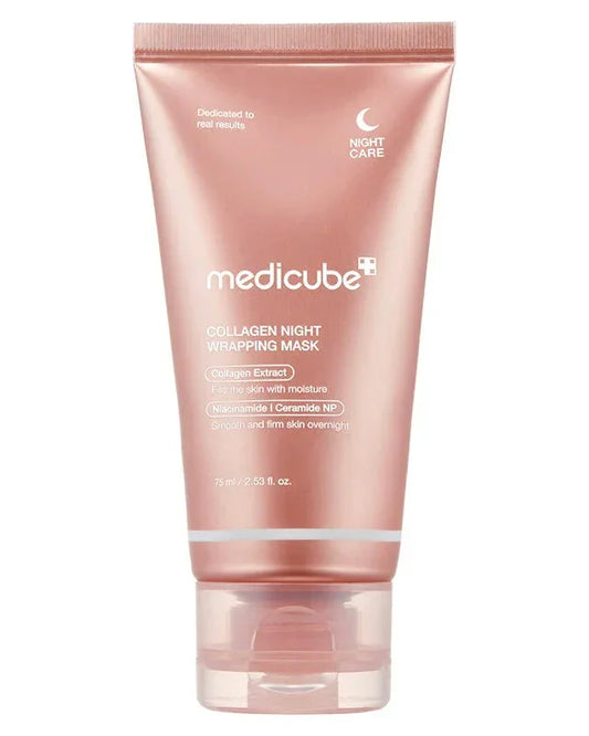 Medicube Collagen Night Wrapping Mask, máscara noturna para firmeza e regeneração da pele