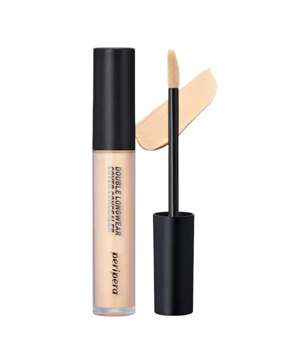 Peripera Double Longwear Concealer – corretor coreano de alta cobertura e longa duração