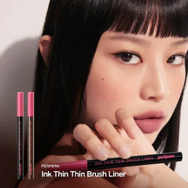 Delineador Peripera Ink Thin Thin – Preto Intenso com Ponta de Alta Precisão