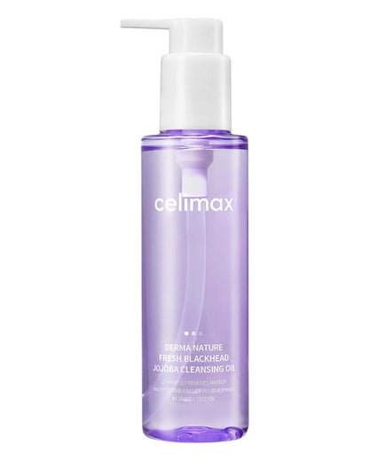 O Celimax Fresh Blackhead Jojoba Cleansing Oil é a solução definitiva para uma pele limpa e fresca. Este óleo de limpeza é uma fonte de energia de seis óleos vegetais nutritivos, incluindo o óleo de bergamota
