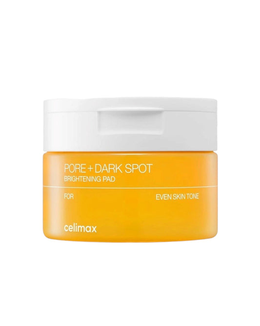 Obtenha uma tez radiante e uniforme com os Pads Clareadores Celimax Pore+Dark Spot, uma solução poderosa para cuidados com a pele, projetada para tratar manchas escuras, marcas pós-acne e poros dilatados. Formulados com um potente trio de niacinamida