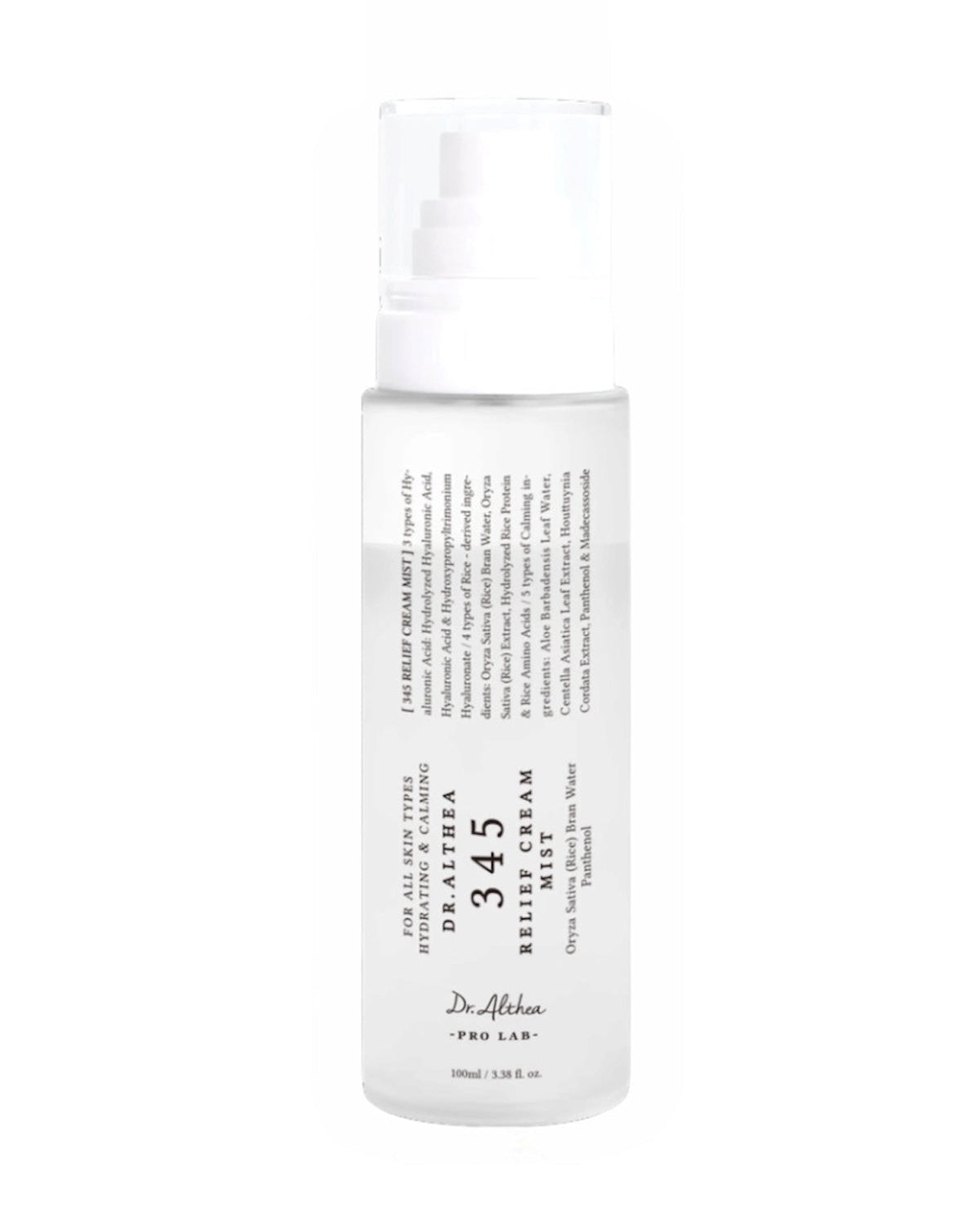 
Descrição: O Dr.Althea 345 Relief Cream Mist é um spray calmante que repara a barreira cutânea, proporcionando a nutrição de um creme num formato leve e fácil de aplicar. Concebida para acalmar a irritação e proporcionar hidratação instantânea