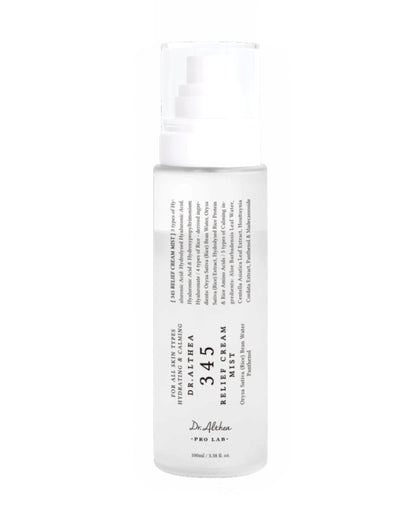 
Descrição: O Dr.Althea 345 Relief Cream Mist é um spray calmante que repara a barreira cutânea, proporcionando a nutrição de um creme num formato leve e fácil de aplicar. Concebida para acalmar a irritação e proporcionar hidratação instantânea