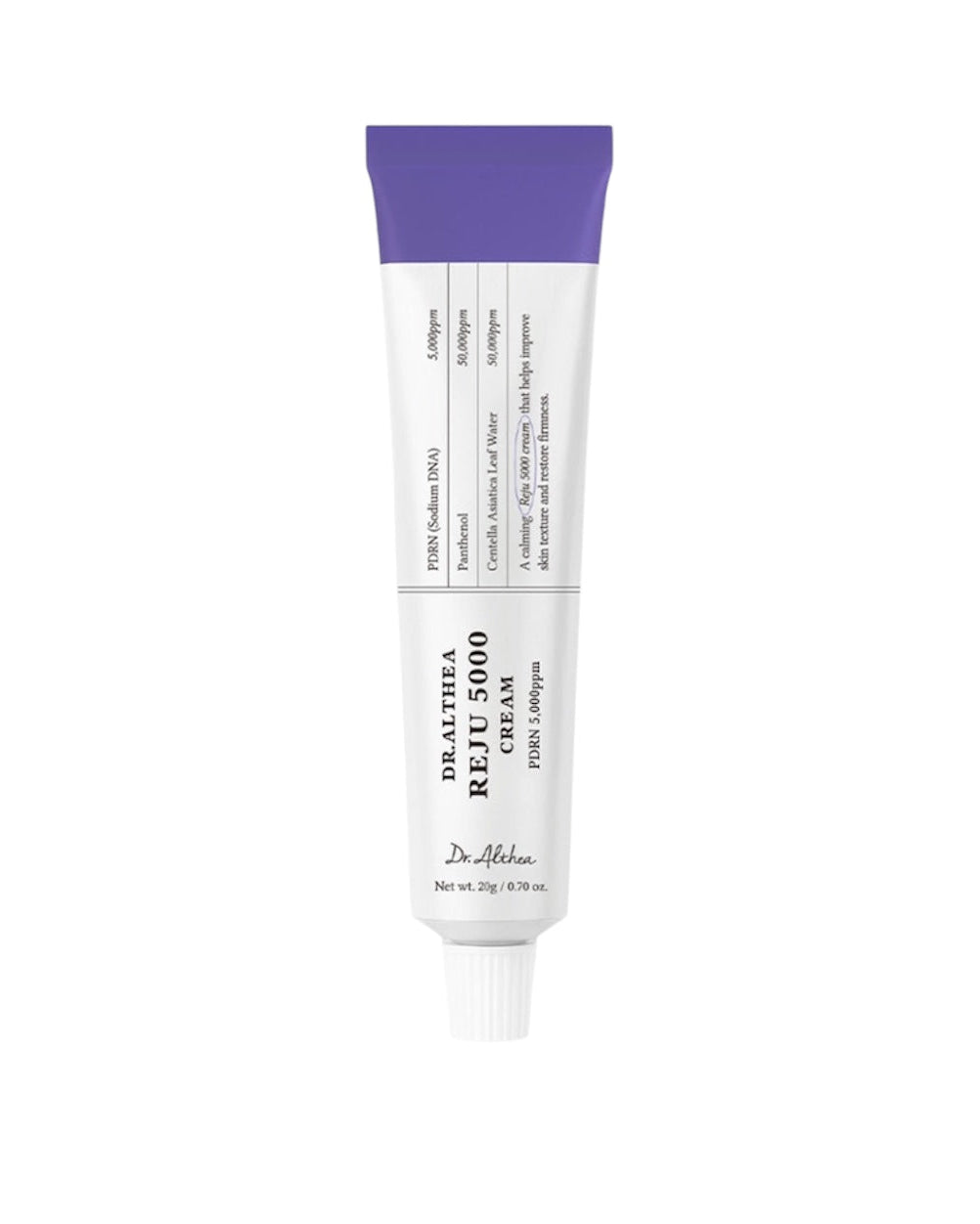 Creme facial vegan que fortalece a barreira protetora da pele , proporciona hidratação profunda e melhora a sua elasticidade. A fórmula com PDRN vegan acalma instantaneamente a pele irritada e protege-a de fatores externos nocivos. Contém EGF e um complexo de ácido hialurónico para apoiar a regeneração da pele. A textura leve e gelatinosa é rapidamente absorvida. Derma testado dermatologicamente, adequado para peles sensíveis.