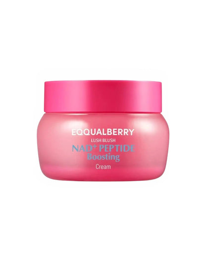 O EQQUALBERRY NAD+ Peptide Boosting Cream é um creme anti-idade formulado com NAD+ e péptidos, desenvolvido para ajudar a melhorar a firmeza, elasticidade e luminosidade da pele.

A sua fórmula nutritiva hidrata profundamente enquanto ajuda a suavizar sinais de envelhecimento, deixando a pele mais firme, preenchida e saudável.