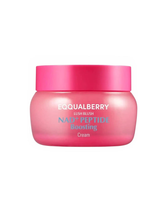 O EQQUALBERRY NAD+ Peptide Boosting Cream é um creme anti-idade formulado com NAD+ e péptidos, desenvolvido para ajudar a melhorar a firmeza, elasticidade e luminosidade da pele.

A sua fórmula nutritiva hidrata profundamente enquanto ajuda a suavizar sinais de envelhecimento, deixando a pele mais firme, preenchida e saudável.