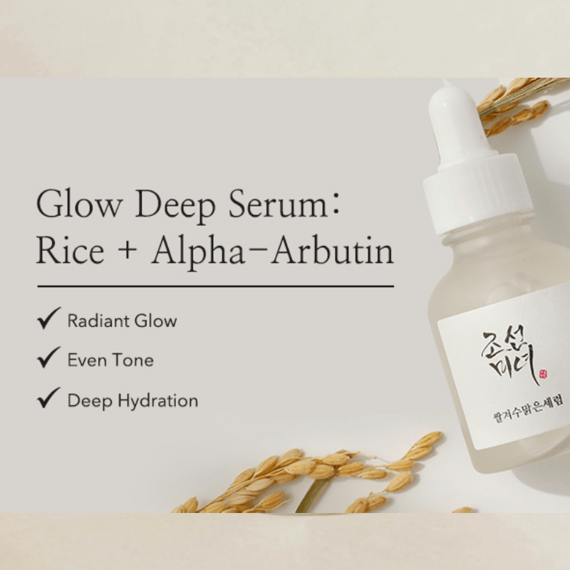 Beauty of Joseon Glow Deep Serum – Arroz e Arbutin para Luminosidade e Tom Uniforme