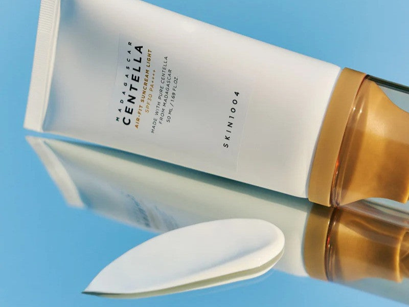 SKIN1004 Madagascar Centella Air-Fit Suncream Light SPF30 PA++++ – Pele Sensível
