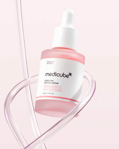 Medicube PDRN Pink Peptide Serum – Sérum Regenerador com PDRN e Complexo de Péptidos Rosa