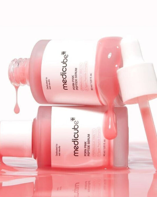 Medicube PDRN Pink Peptide Serum – Sérum Regenerador com PDRN e Complexo de Péptidos Rosa