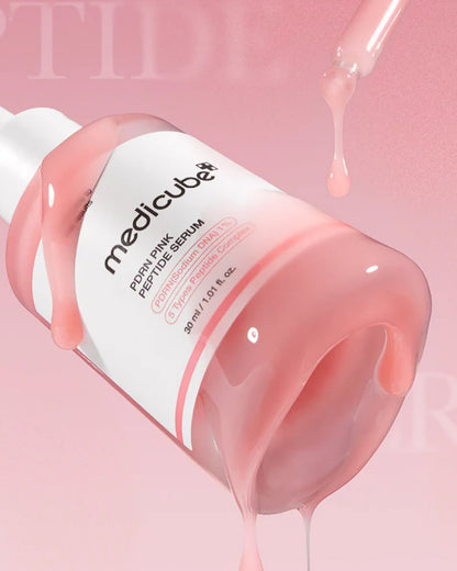Medicube PDRN Pink Peptide Serum – Sérum Regenerador com PDRN e Complexo de Péptidos Rosa
