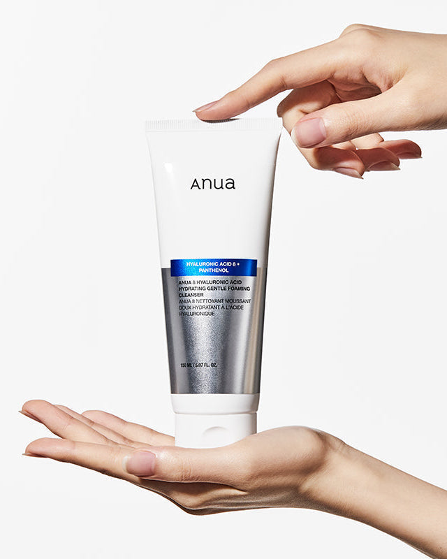 Anua 8 Hyaluronic Acid Cleanser – Espuma de Limpeza Suave e Hidratante com Ácido Hialurónico