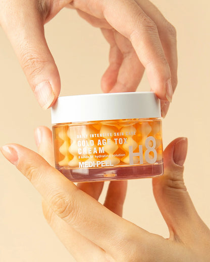 Medi-Peel Gold Age Tox H8 Cream – Anti-Idade Refirmante com Péptidos e Colagénio