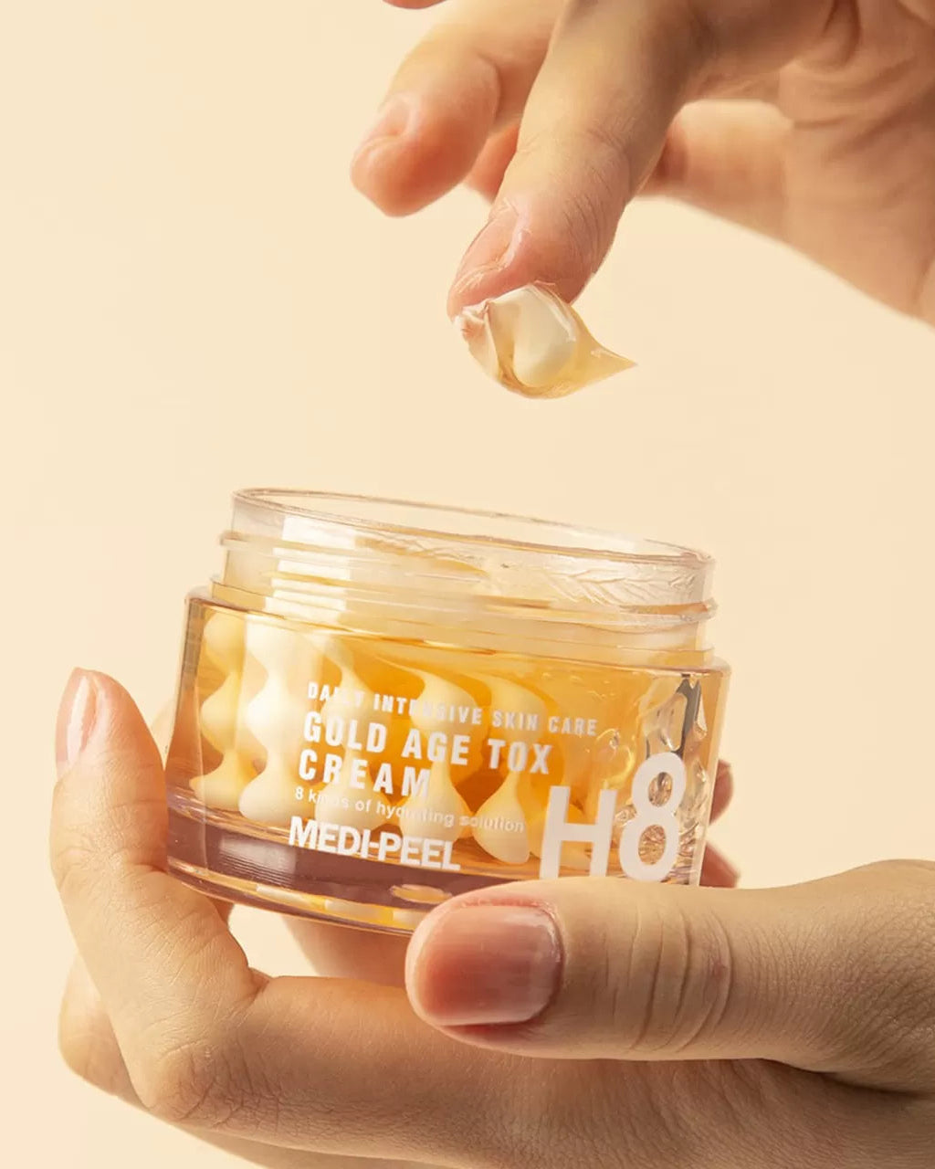 Medi-Peel Gold Age Tox H8 Cream – Anti-Idade Refirmante com Péptidos e Colagénio