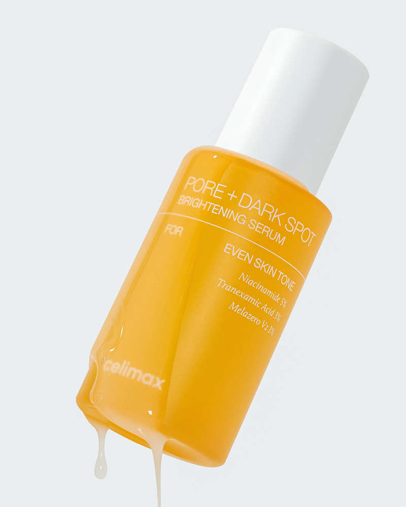 {{Celimax Pore + Dark Spot Brightening Serum - Redução de Pigmentação e Poros Dilatados}} cosmética coreana em Portugal KEVA Cosmetic.