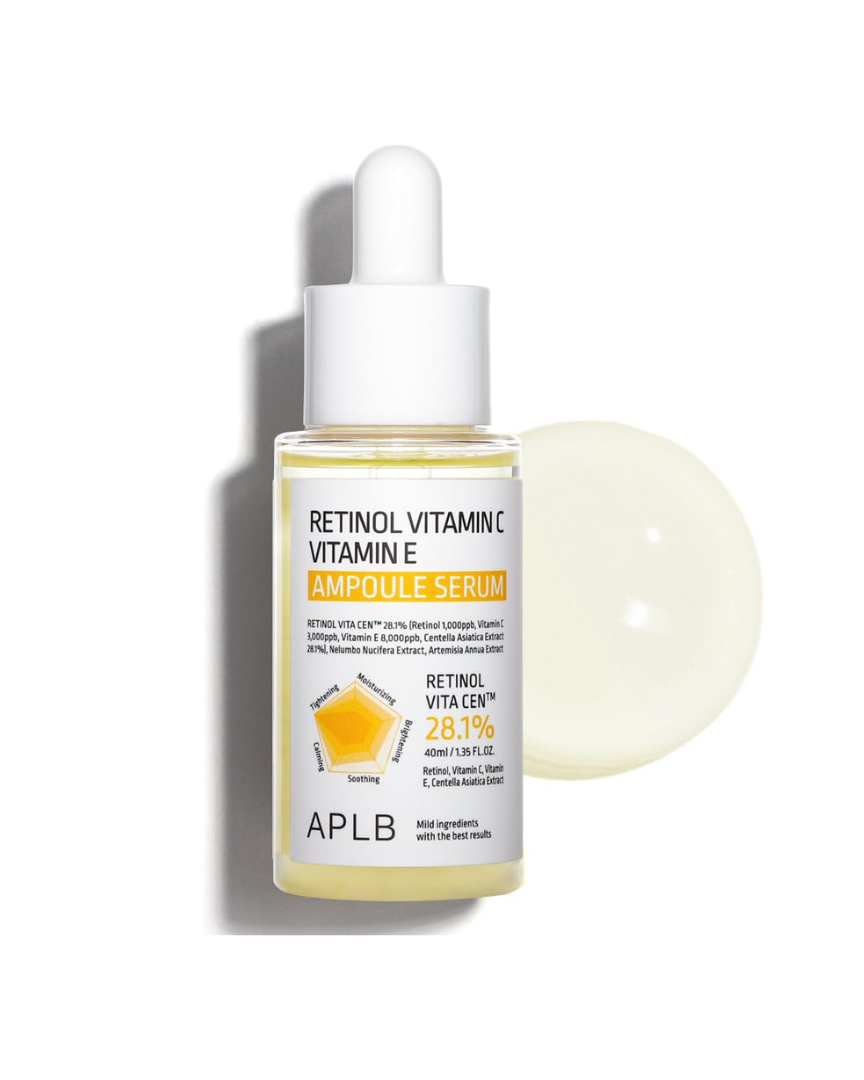 {{APLB Retinol Vitamin C & Serum – Sérum Antienvelhecimento Iluminador}} cosmética coreana em Portugal KEVA Cosmetic.