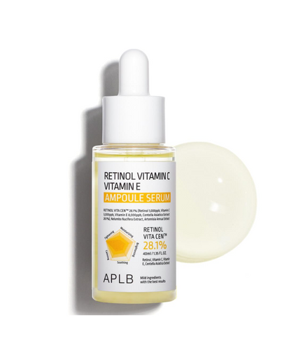 {{APLB Retinol Vitamin C & Serum – Sérum Antienvelhecimento Iluminador}} cosmética coreana em Portugal KEVA Cosmetic.