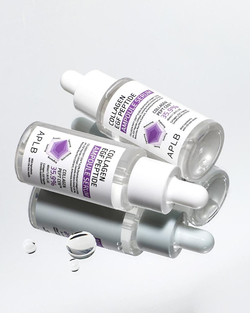 {{APLB Collagen Peptide & EGF Ampoule Serum – Sérum Firmeza e Elasticidade}} cosmética coreana em Portugal KEVA Cosmetic.