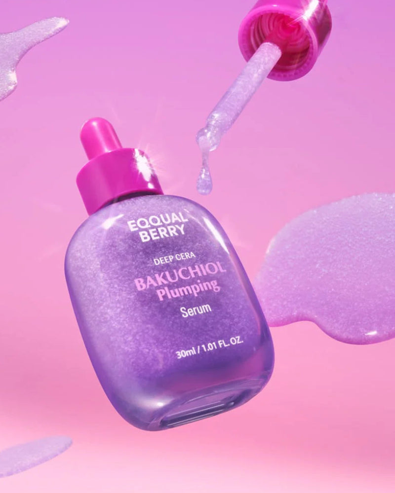 EQQUALBERRY Bakuchiol Plumping Serum – Firmeza e Volume