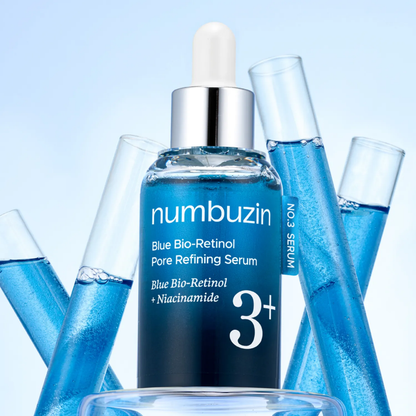 Numbuzin No.3 Blue Bio-Retinol Pore Refining Serum – Anti-Idade e Redução Poros