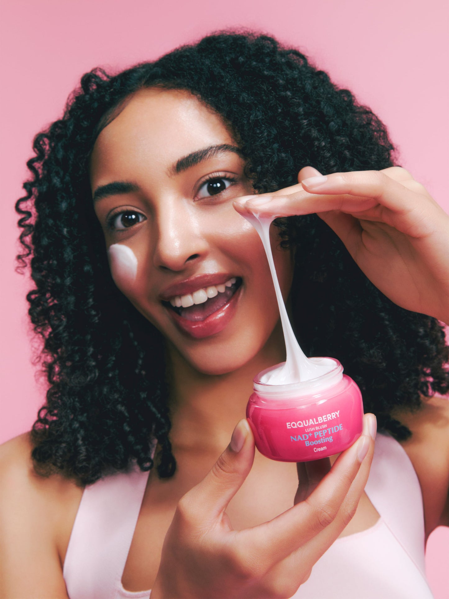 EQQUALBERRY NAD+ Peptide Boosting Cream – Anti-Idade e Firmeza