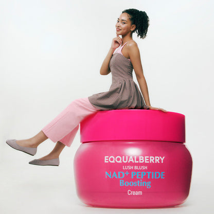 EQQUALBERRY NAD+ Peptide Boosting Cream – Anti-Idade e Firmeza