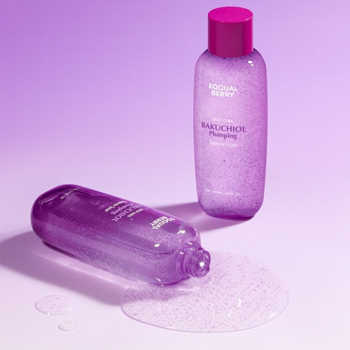 EQQUALBERRY Bakuchiol Plumping Capsule Toner – Firmeza e Volume