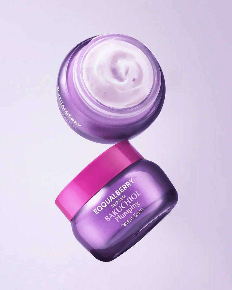 EQQUALBERRY Bakuchiol Plumping Capsule Cream – Volume e Firmeza