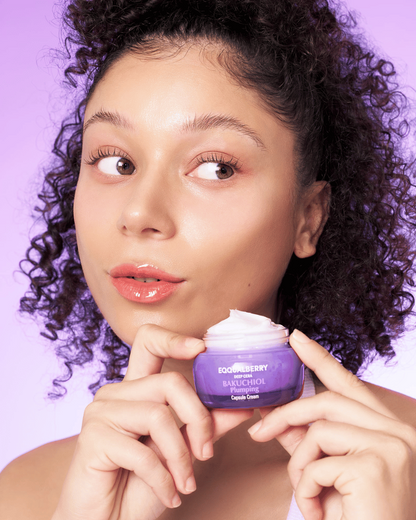 EQQUALBERRY Bakuchiol Plumping Capsule Cream – Volume e Firmeza