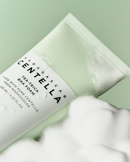 SKIN1004 Madagascar Centella Tea-Trica BHA Foam – Oleosidade e Acne