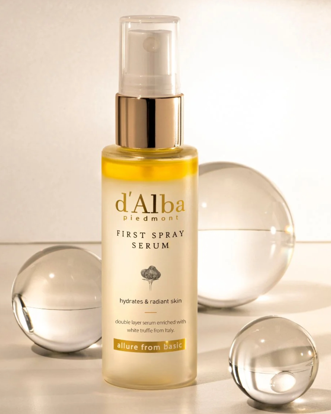 D’Alba White Truffle First Spray Serum - Spray Hidratante e Iluminador