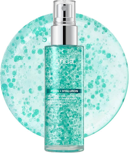ANUA PDRN Hyaluronic Acid Hydrating Capsule Mist  – Sérum Hidratante e Iluminador