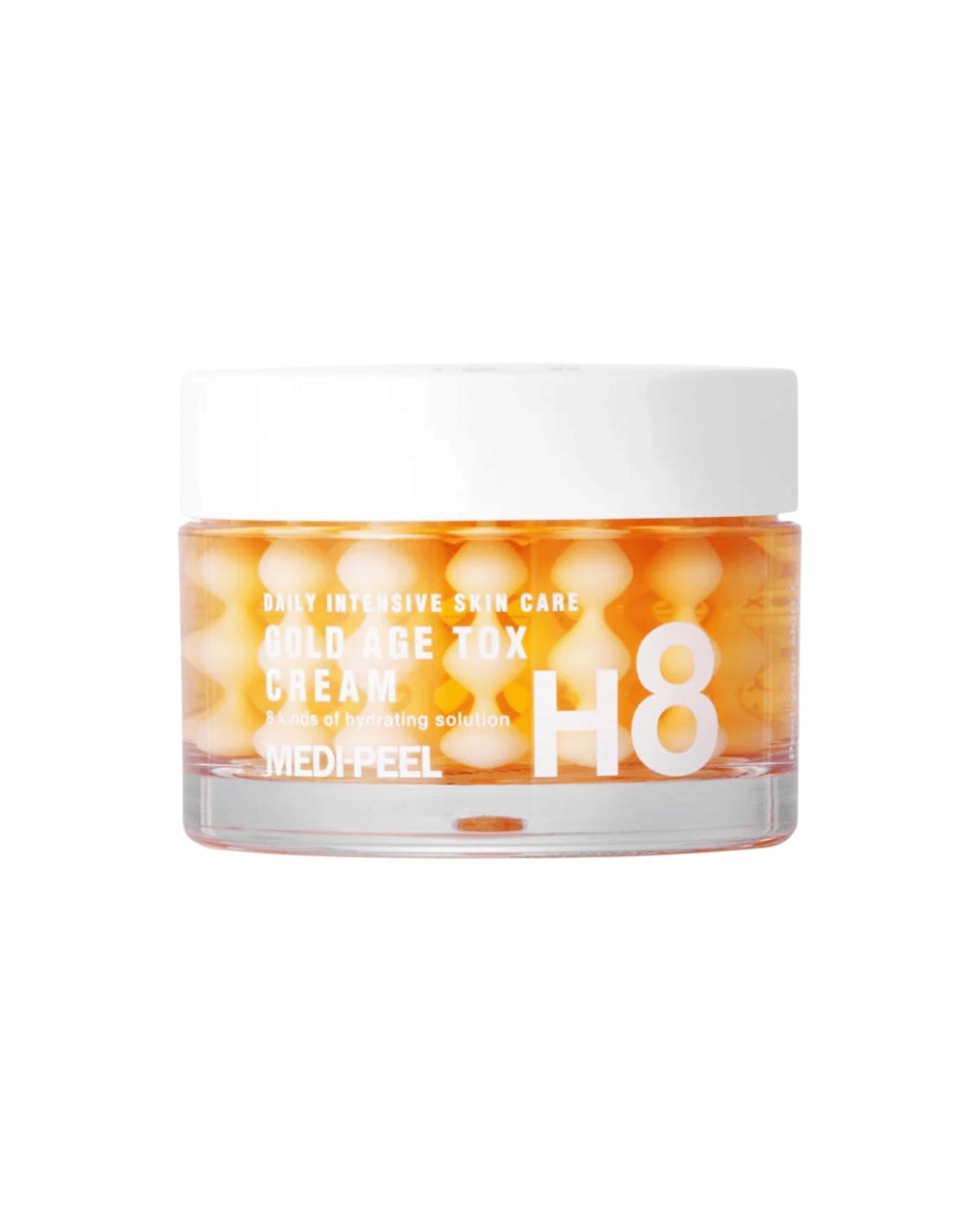 Ele vai aliviar a tensão instantaneamente e fornecer hidratação adequada que vai durar o dia todo!
Este creme antirrugas contém cápsulas de bicho-da-seda dourado em sua fórmula. Os componentes incluídos no produto saturam a derme com nutrientes e aceleram o processo de regeneração. A consistência do gel ajudará a manter o nível ideal de hidratação facial. 

Ação principal: 
✔️ hidratação; 
✔️ restauração da maciez; 
✔️ suavização de rugas. 