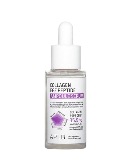 {{APLB Collagen Peptide & EGF Ampoule Serum – Sérum Firmeza e Elasticidade}} cosmética coreana em Portugal KEVA Cosmetic.