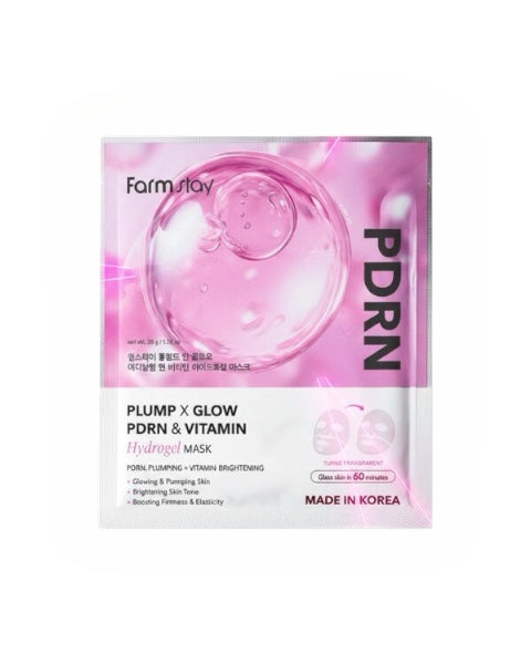 Farmstay PDRN Hydrogel Mask – Máscara Refirmante e Iluminadora com PDRN