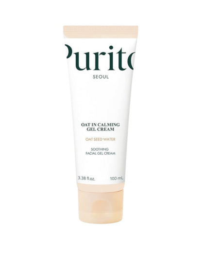 O Purito Oat-In Calming Gel Cream é um hidratante leve com 77% de água de semente de aveia nutritiva para proporcionar um alívio calmante da irritação. Concebido para melhorar e proteger a barreira cutânea, este gel reparador é formulado com uma mistura de pantenol hidratante e extrato de semente de aveia, que é um ingrediente rico em antioxidantes e humidade para ajudar a manter a pele macia e suave.