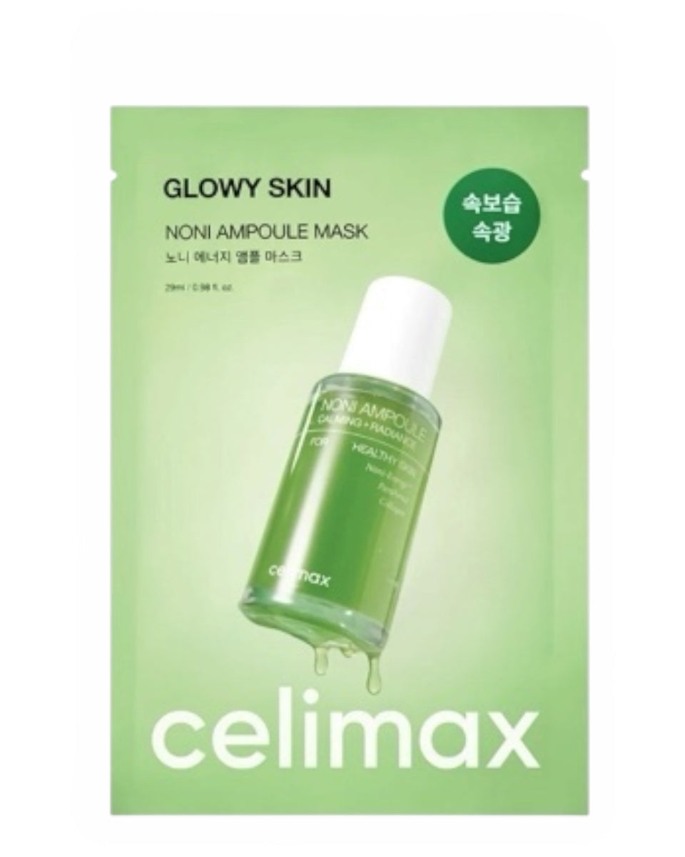 Celimax The Real Noni Energy Ampoule Mask é uma máscara facial nutritiva que é especialmente formulada para hidratar e nutrir a pele. Com 52% de extrato de noni, a máscara fornece mais de 200 vitaminas e minerais, proporcionando um impulso revitalizante à pele. Esta máscara é especialmente adequada para dar à pele hidratação extra, melhorar a elasticidade e combater os sinais visíveis de envelhecimento