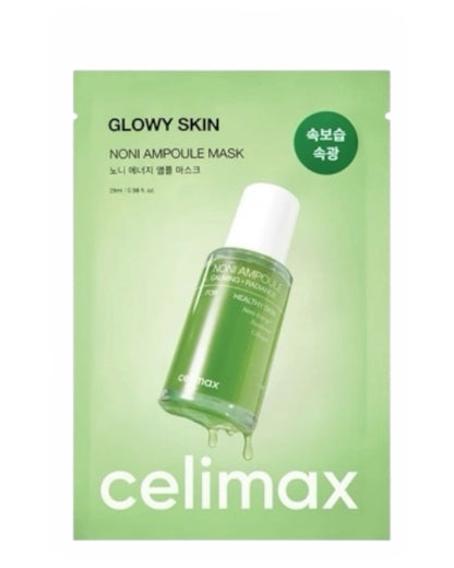 Celimax The Real Noni Energy Ampoule Mask é uma máscara facial nutritiva que é especialmente formulada para hidratar e nutrir a pele. Com 52% de extrato de noni, a máscara fornece mais de 200 vitaminas e minerais, proporcionando um impulso revitalizante à pele. Esta máscara é especialmente adequada para dar à pele hidratação extra, melhorar a elasticidade e combater os sinais visíveis de envelhecimento