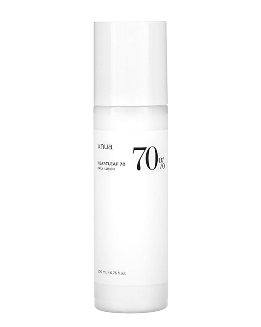 Anua Heartleaf 70 Daily Lotion – Loção Hidratante com Heartleaf para Hidratação Profunda - Keva Cosmetic